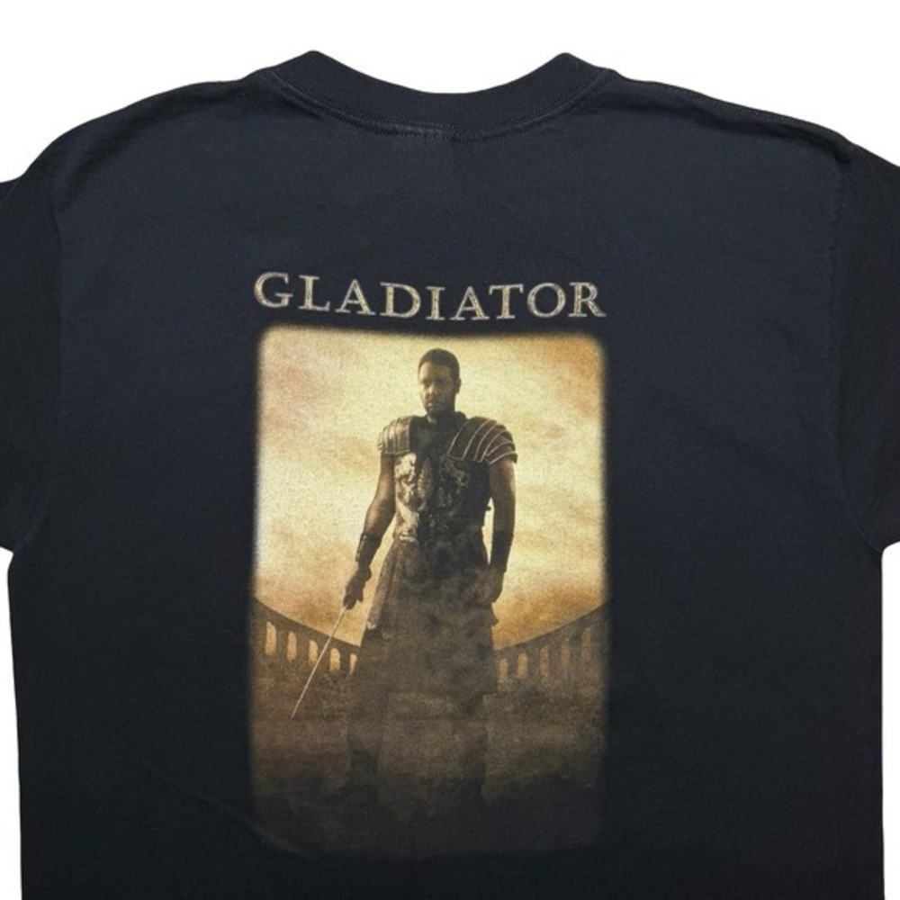 Vintage 90s Gladiator x Dreamworks Pictures movie promo shirt
